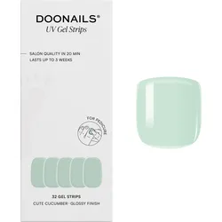 DOONAILS Gel Strips Pediküre - grün