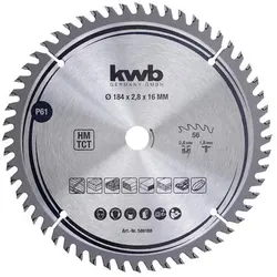 kwb, Sägeblatt, Hartmetall Kreissägeblatt