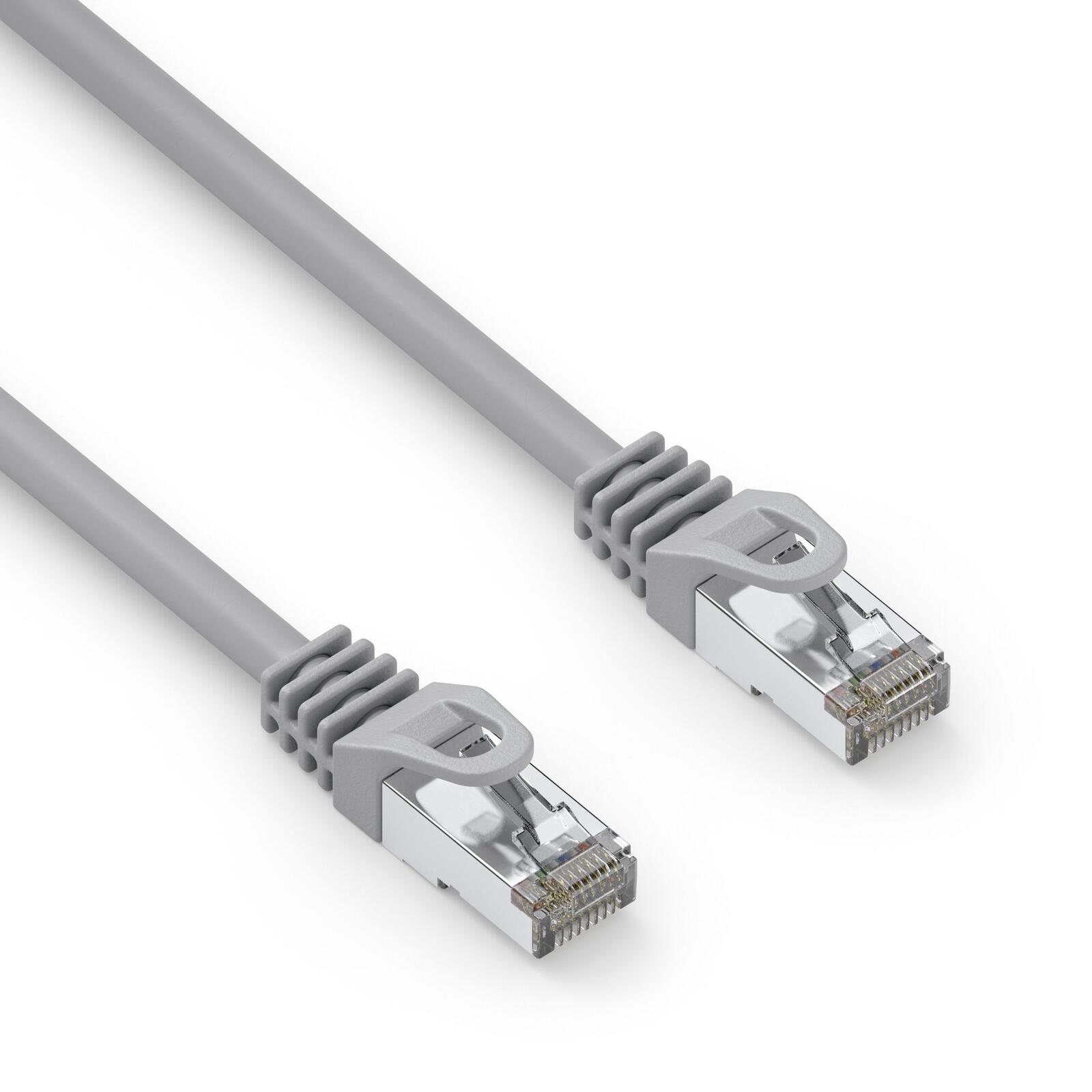 PureLink CAT 6A Patchkabel. S/FTP - grau - 0,25m IQ-PC1001-0025