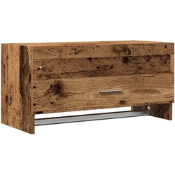 vidaXL Kleiderschrank Altholz-Optik 70x32,5x35 cm Holzwerkstoff