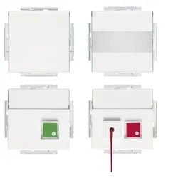 Busch-Jaeger Ruf-Set für Behinderten-WC 1510 UC-84-101