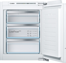 Bosch GIV11AFE0 Einbau Gefrierschrank integrierbar 72 cm Nische LowFrost Festtürtechnik LED