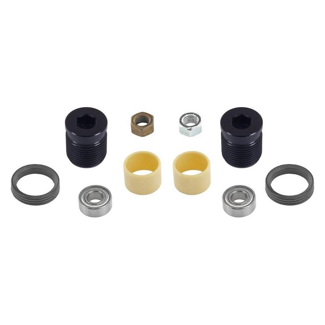 DMR Versa Servicekit: 2 x End Caps, 2 x Nuts, 2 x Sealed Bearings, 2 x Bushings, 2 x External Shield (DMR-S-VERSA-KIT)