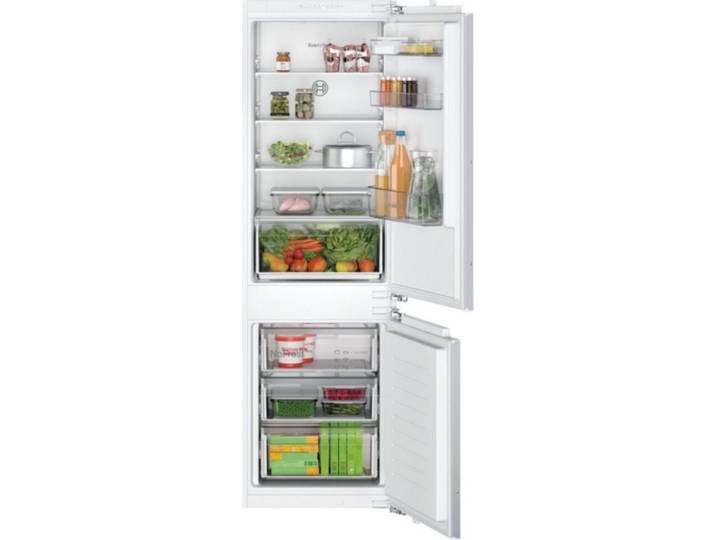 BOSCH Kühl-/Gefrierkombination Serie 2 KIN86NFE0, 177,2 cm hoch