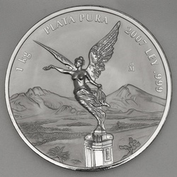 Silbermünze 1kg "Libertad" 2007 (Mexiko)