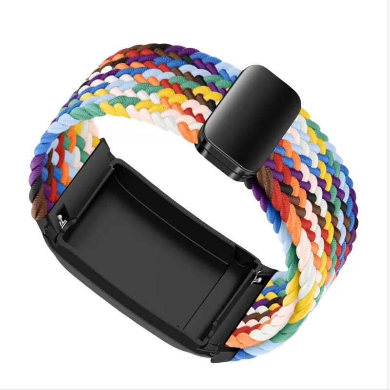 INF Nylon-Armband mit Klettverschluss für Whoop Fitness Tracker Mehrfarbig