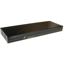 Cables Direct CDL 8 Port VGA Splitter + Audio, Switch Box