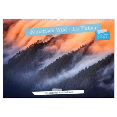 Kanarisch Wild - La Palma (Wandkalender 2027 DIN A2 quer), CALVENDO Monatskalender