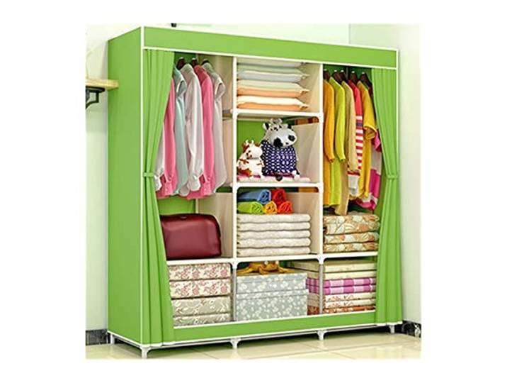 SDGBCXD Tragbarer Kleiderschrank, Schrank Schlafzimmermöbel Tragbarer Kleiderschrank
