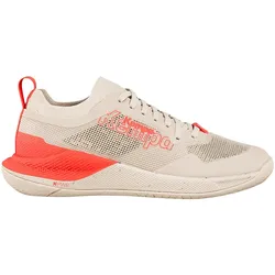 Kempa Kourtfly Handballschuhe Damen beige/fluo rot 38