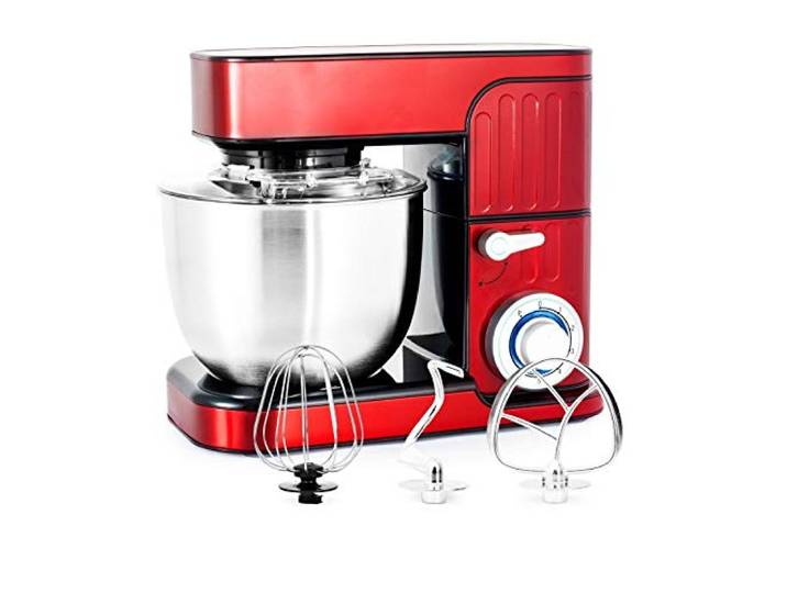 Robot Pétrin Inox Avec Mouvement Planétaire Antara Kitchencook Rouge
