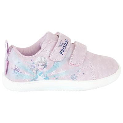 Sneaker DISNEY "Frozen", Mädchen, Gr. 31, atmungsaktiv, rosa (lila), Synthetik, Schuhe Sneaker, Barfußschhuhe, super weiche, flexible Sohle