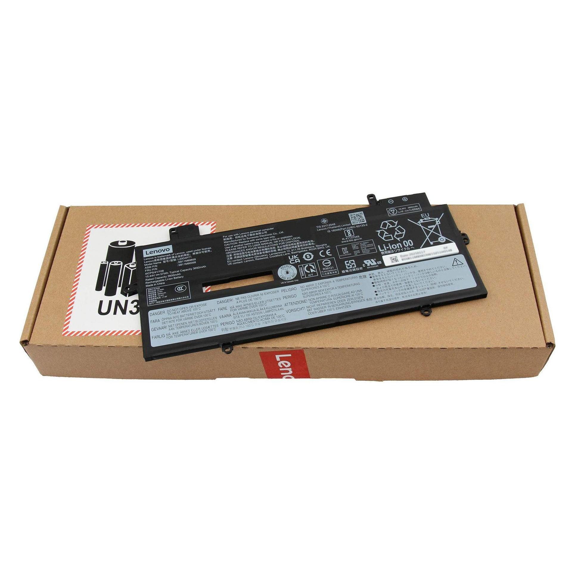 Lenovo Internal,4c,57Wh,LiIon,SWD (4 Zellen) (5B10W13975)