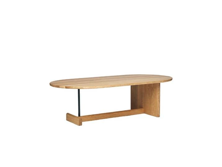Fogia Koku Couchtisch niedrig 60x120 cm Lackierte Eiche