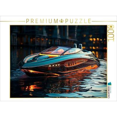 CALVENDO Puzzle Yachten - Luxusyacht-Welt | 1000 Teile Lege-Größe 64x48cm Foto-Puzzle für glückliche Stunden