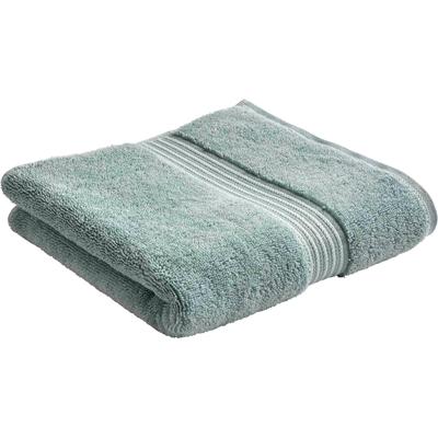 Handtücher CHRISTY "SUPREME", blau (mineral blau), B:50cm L:100cm, Walkfrottier, Obermaterial: 100% Baumwolle, Handtücher, Premium-Handtücher in Luxusqualität, 650g/m², 50x100cm, 2er Set