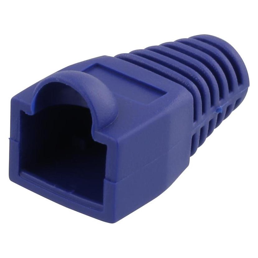 Deltaco TP/RJ45 Brytskydd 20-pack TP-kablage 6.8mm bla (MD-23)