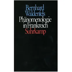 Phänomenologie in Frankreich, Fachbücher von Bernhard Waldenfels