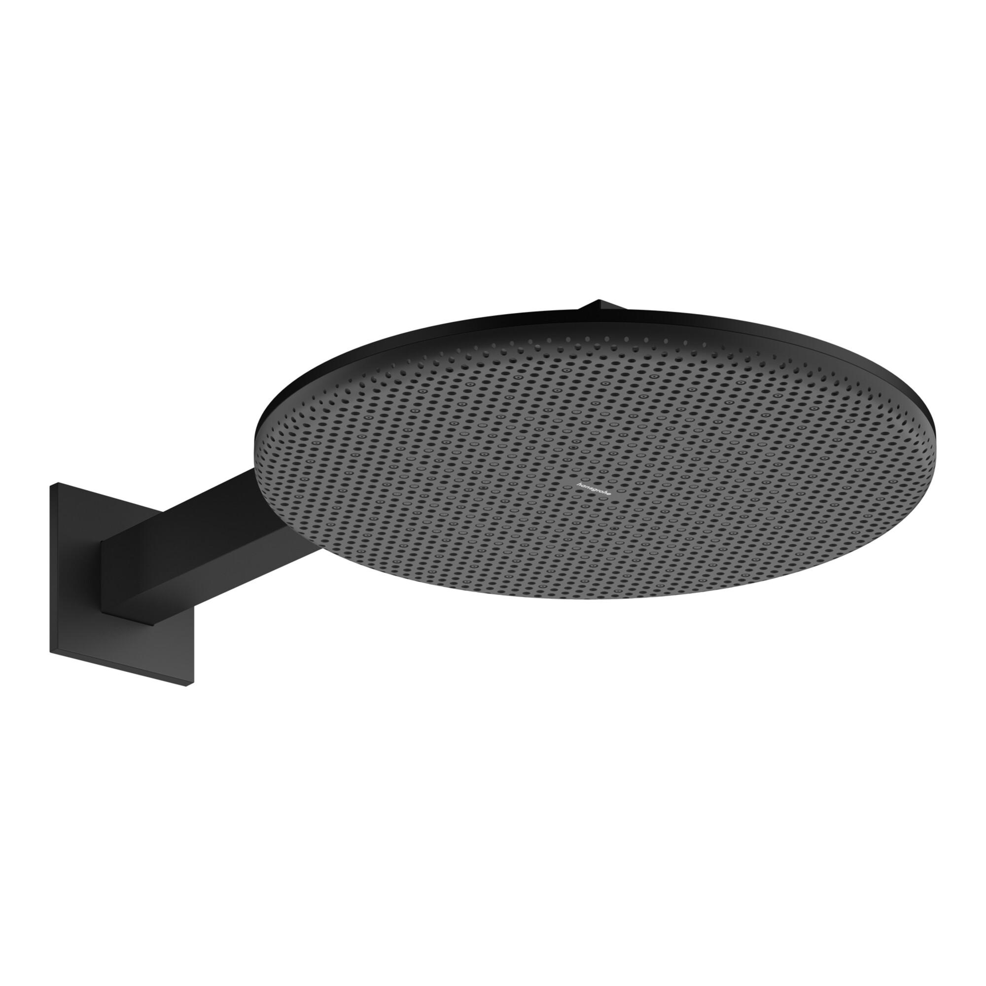 hansgrohe Kopfbrause Raindance Alive S 2jet, Mind.-Druck 0,9, schwarz matt (24540670)