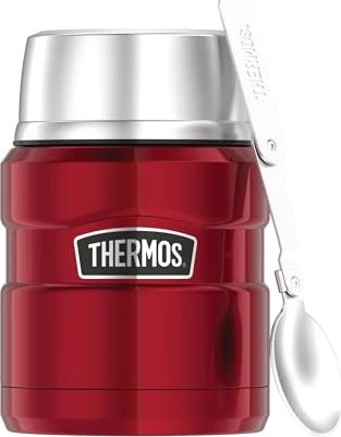 Thermos Isolier-Speisebehälter SK Food JAR rot, silber 470,0 ml, 1 St.
