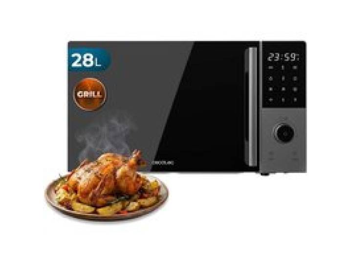 Cecotec Micro-ondes Numérique Proclean 2800 28L Grill 1200W Convection 2200W 8 Programmes Tactile