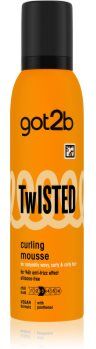 got2b Curlz Twisted mousse para caracóis definidos 250 m. Curlz Twisted