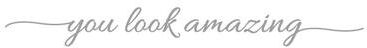 Inspire Essentials You Look Amazing Mirror Wall Decal Motivational Quote Sticker 3 width Of 28cm