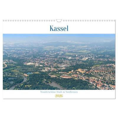 Kassel - wunderschöne Stadt in Nordhessen (Wandkalender 2026 DIN A3 quer), CALVENDO Monatskalender