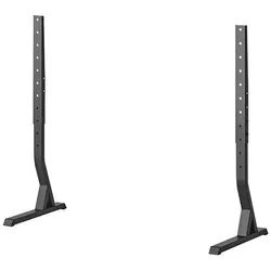 Hagor HA Tablestand BL XL 32-77" (50 kg, 32" - 71"), TV Ständer, Schwarz