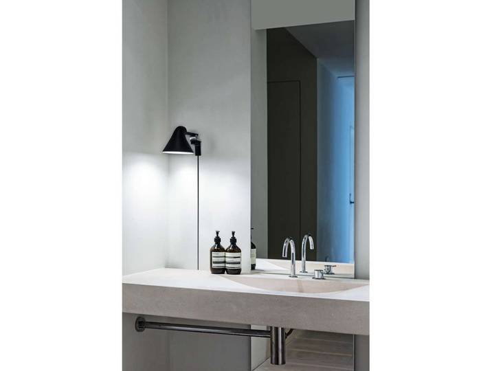 NJP Box LED Applique Murale 2700K HW Short White - Louis Poulsen - Salon / séjour - Aluminium