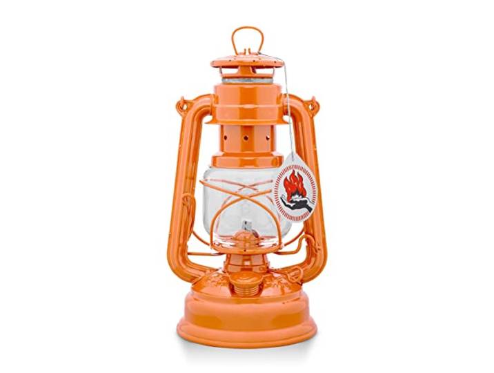 Petroleum stormlamp Feuerhand 276 oranje