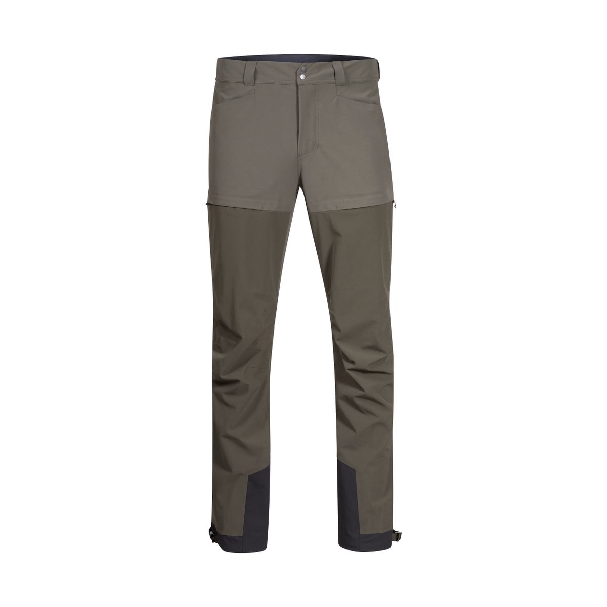 Bergans Bekkely Hybrid Pants dark green mud / green mud (13654) M 213339-8684-13654-M