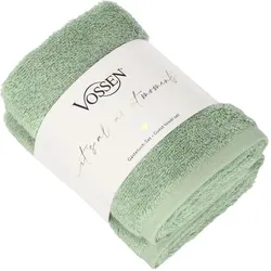 Vossen Gästetuch-Set Shiny Times 30 x 50 cm Baumwolle Soft Green
