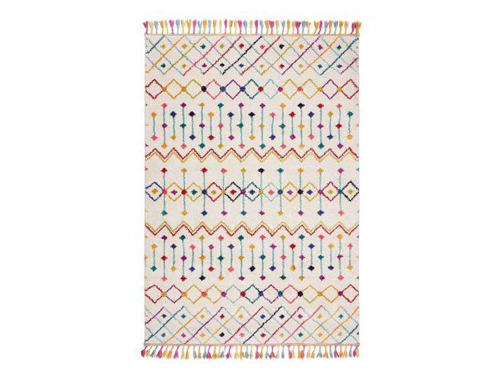 Kurzflorteppich Prairie Multicolor 120 x 170cm 100% Polypropylen