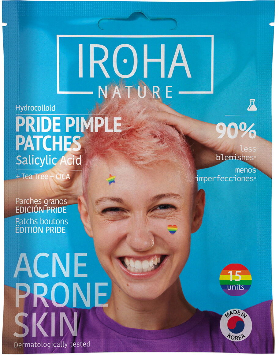 IROHA nature Pride Pimple Patches Salicylic Acid (15 Stück)