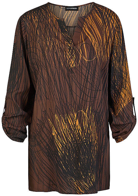 DORIS STREICH Blusenshirt  braun   42 42