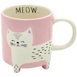 Winkee, Tasse, Kaffeebecher Cute Animal - Katze (500 ml)