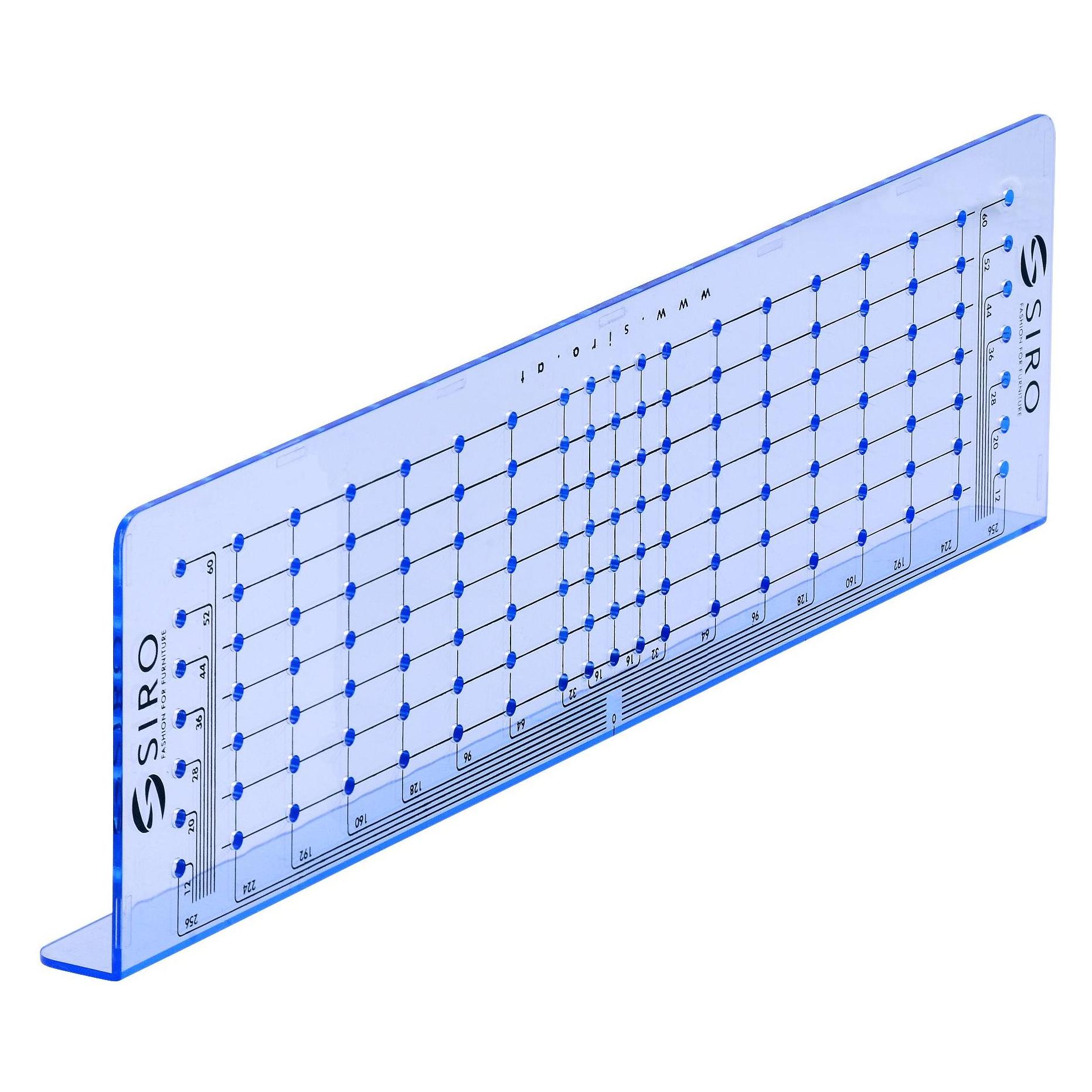 Siro Bohrlehre für Möbelgriffe und Knöpfe (H163-288A18V1K)