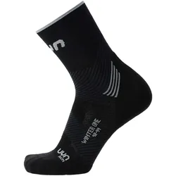UYN Herrenlaufsocken Run Winter One Socks - schwarz / 35-38