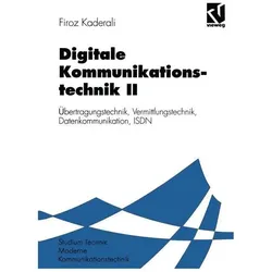 Digitale Kommunikationstechnik II, Fachbücher von Firoz Kaderali