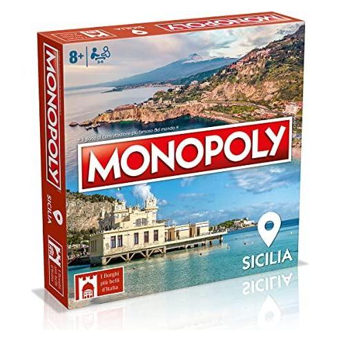 Monopoly - I Borghi Piu' Belli D'Italia - Sicilia (Italienisch) (WM02166-ITA-6)