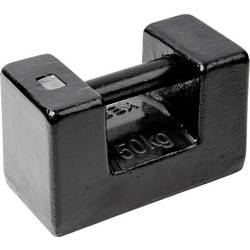 Kern 346-79 Einzelgewicht, OIML-Klasse M1, 50 kg, Block Eco, Gusseisen lackiert