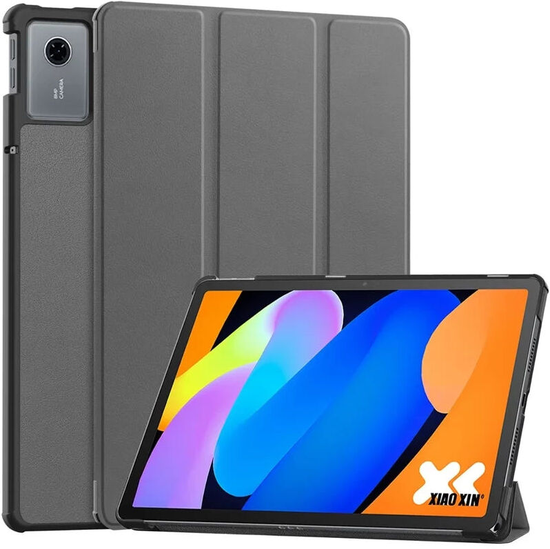 Lenovo Idea Tab 11 EIDERWOOD Kunstlæder Flip Cover - Grå