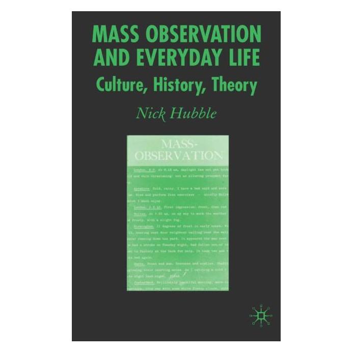Palgrave Macmillan Uk Hubble:Mass Observation and Everyday Li (Englisch, Hardcover, N. Hubble) (63340976)