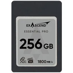 Exascend Essentia Pro 256GB (Cfexpress A) (0.26 TB), Externe SSD, Silber