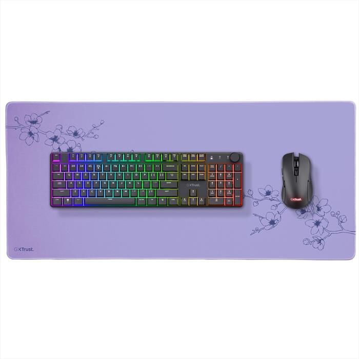 Trust Tappetino Per Mouse Gaming Xxl Gxt759-blossum