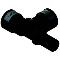 Fränkische Rohrwerke 4891905000 ATPA-101010B-CA T-Verteiler UV-beständig Polyamid 6 Schwarz 1 St.