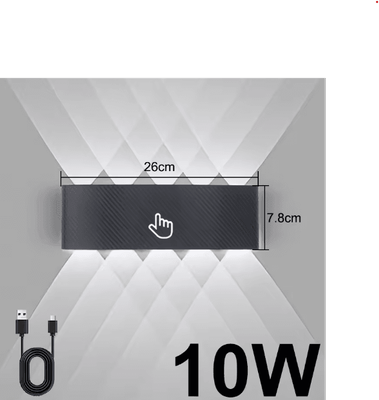 Inspire Picks Magnetic Rechargeable LED Wall Light Wireless Bedside Spotlight With Remote Control & No Drill Installation b1
