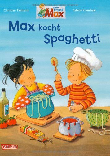 Christian Tielmann - Max-Bilderbücher: Max kocht Spaghetti - Preis vom 16.10.2026 11:41:07 h