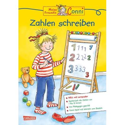 Conni Gelbe Reihe (Beschäftigungsbuch): Zahlen schreiben Extra, Taschenbuch von Hanna Sörensen, Carlsen, 978-3-551-18262-3